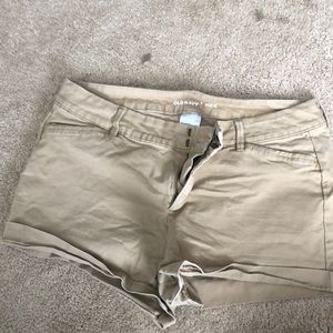 Khaki shorts